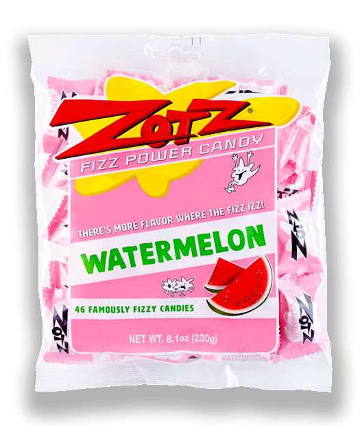 Watermelon Zotz 46-Count Bag